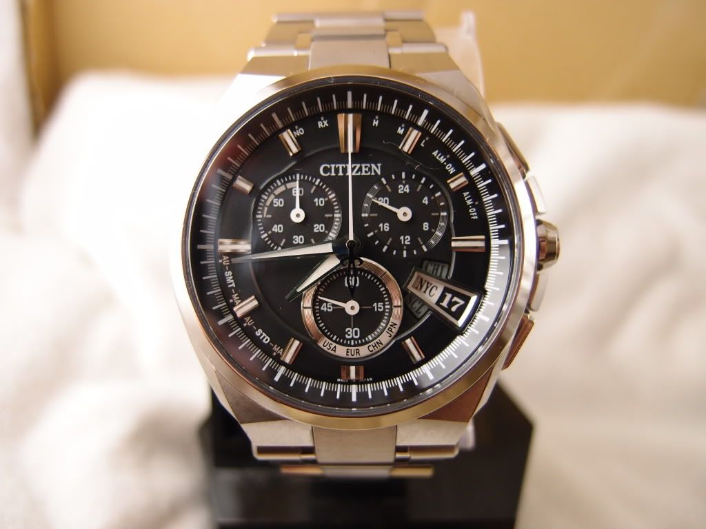 citizen eco drive attesa radio controlled